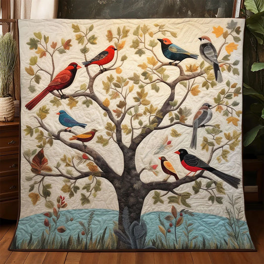 Bird Quilt Blanket