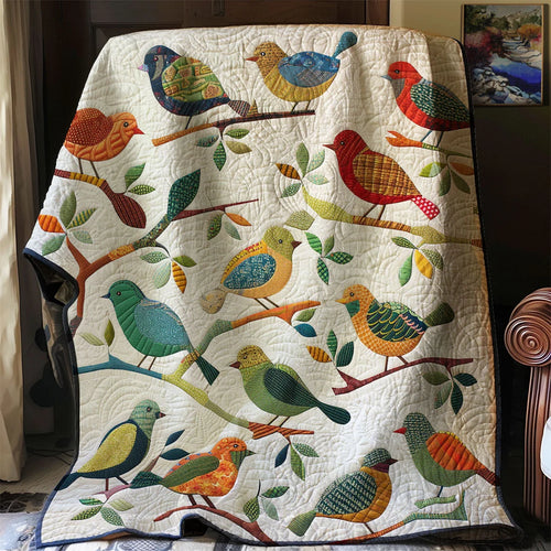 Bird Quilt Blanket