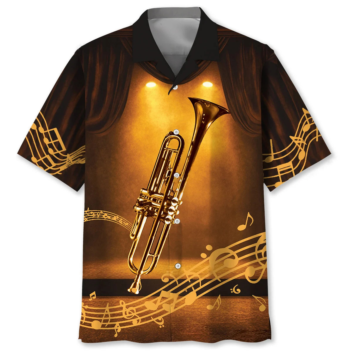 Black Trumpet Classic Hawaiian Shirt
