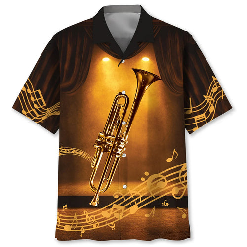Black Trumpet Classic Hawaiian Shirt