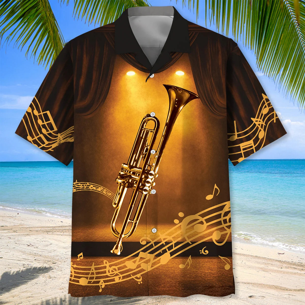 Black Trumpet Classic Hawaiian Shirt