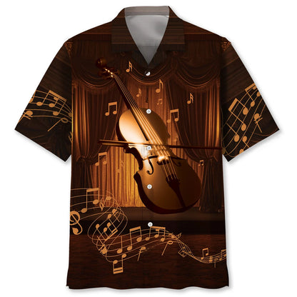 Black Violon Classic Hawaiian Shirt