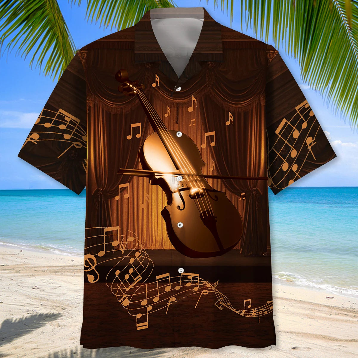 Black Violon Classic Hawaiian Shirt