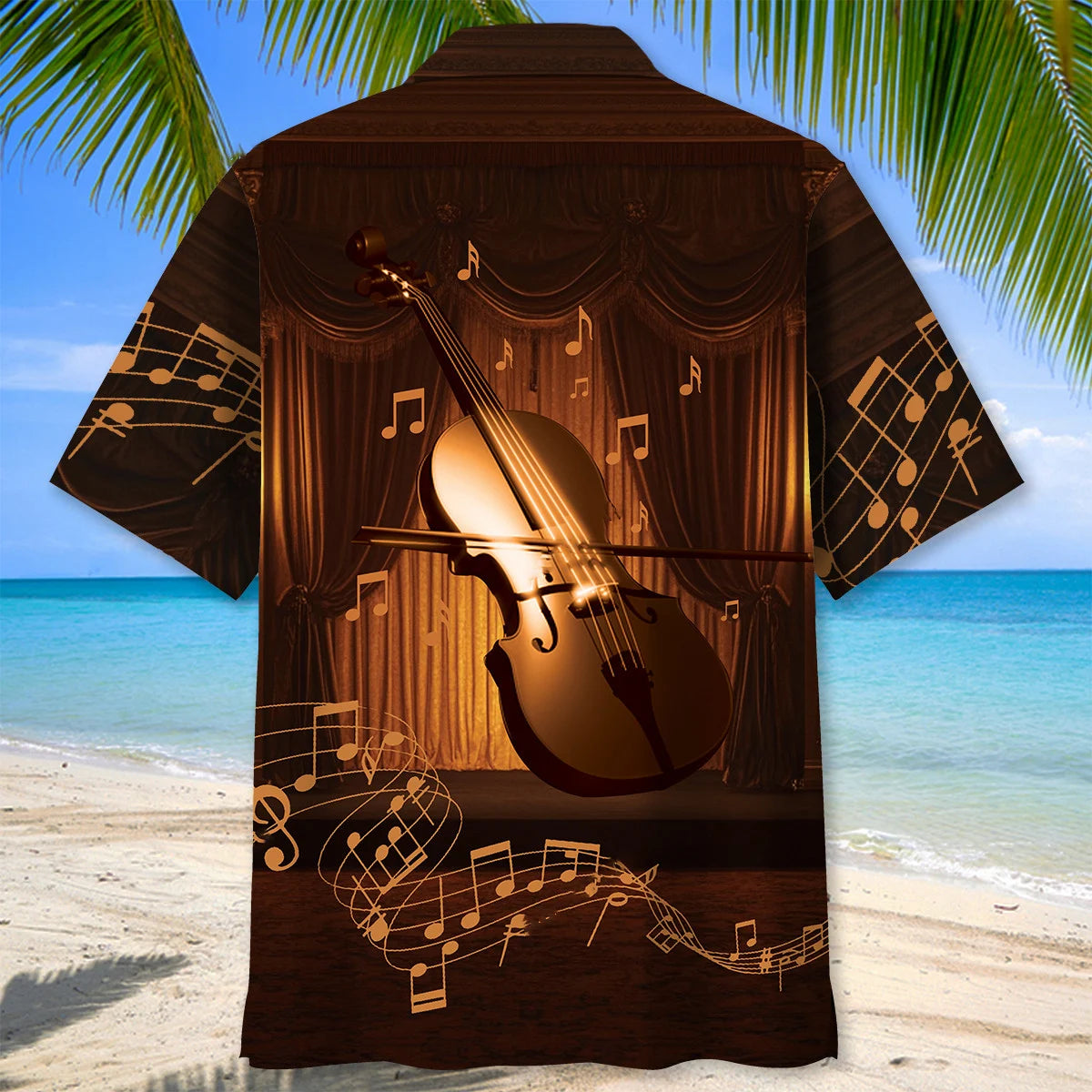 Black Violon Classic Hawaiian Shirt
