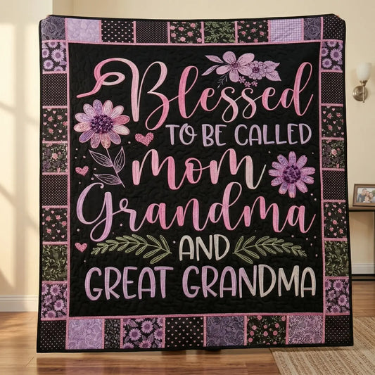 Blessed To Be Called Quilt Blanket