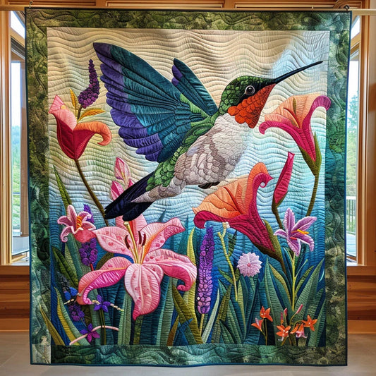 Bloom Dancer Quilt Blanket