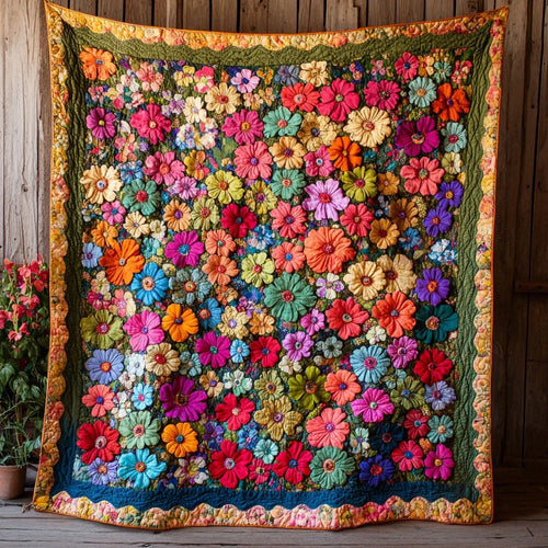 Bloom & Joy Quilt Blanket