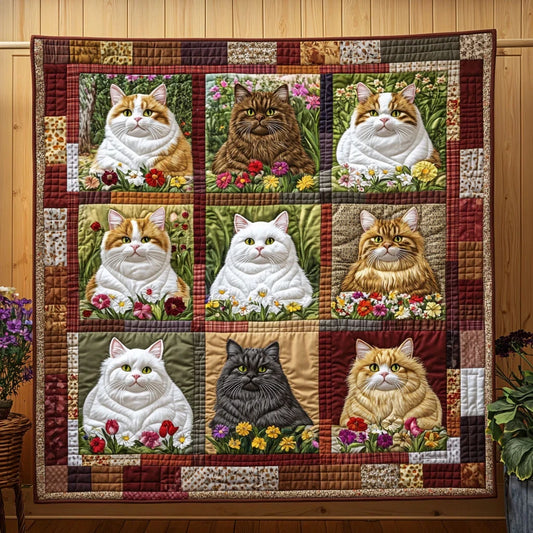 Bloom Paws Quilt Blanket