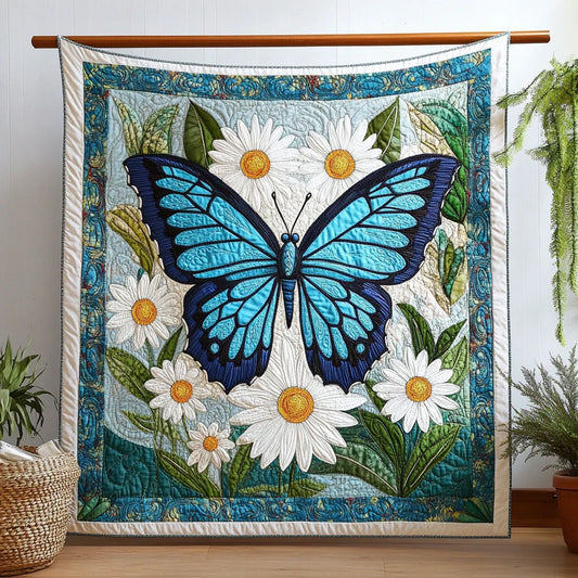 Blooming Butterfly Quilt Blanket
