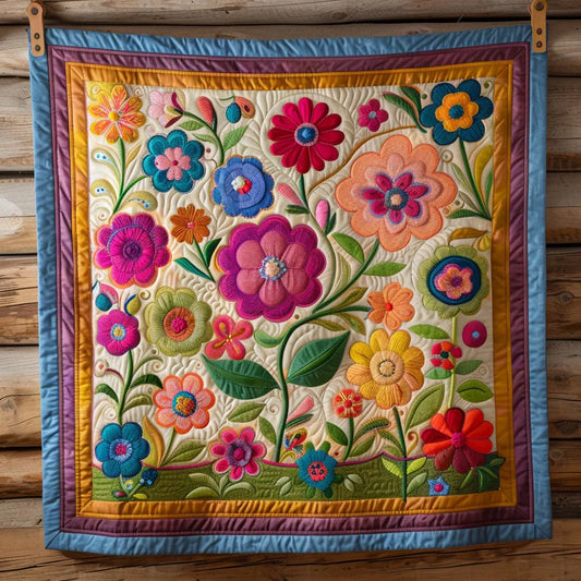 Blooming Quilt Blanket