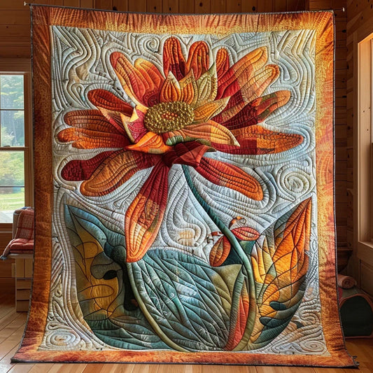 Blooming Flower Quilt Blanket