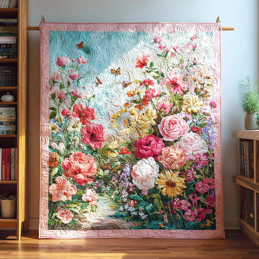 Blooming Garden Quilt Blanket