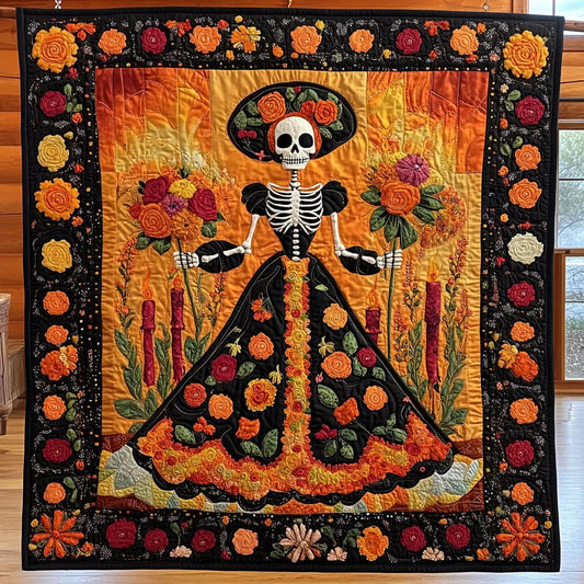 Blooming Maam Quilt Blanket