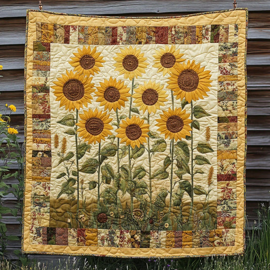 Blooming Sun Quilt Blanket
