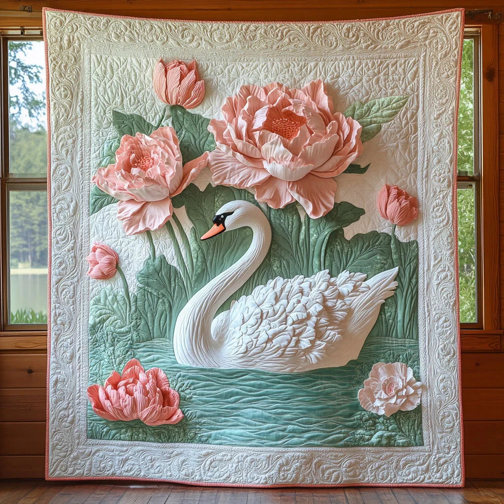Blooming Waters Quilt Blanket