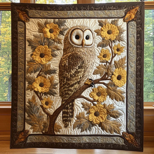 Blooming Wisdom Quilt Blanket