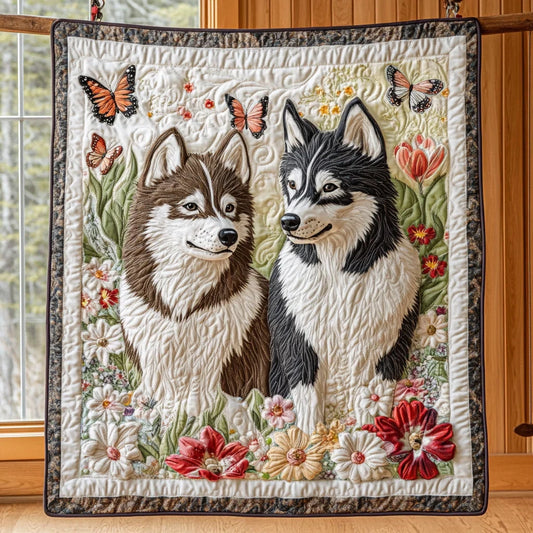 Blossom Guard Quilt Blanket