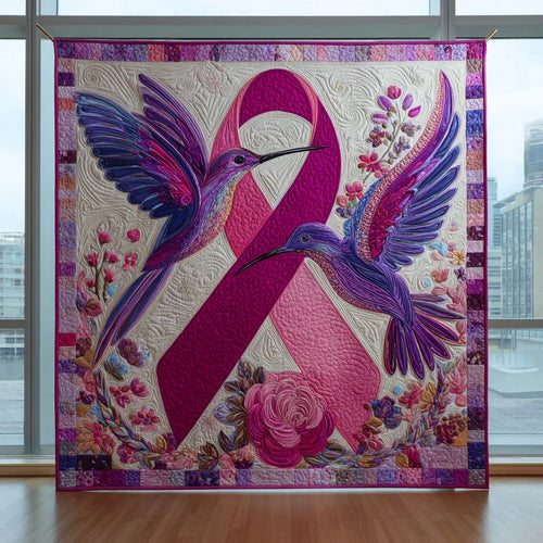 Blossoms Of Courage Quilt Blanket