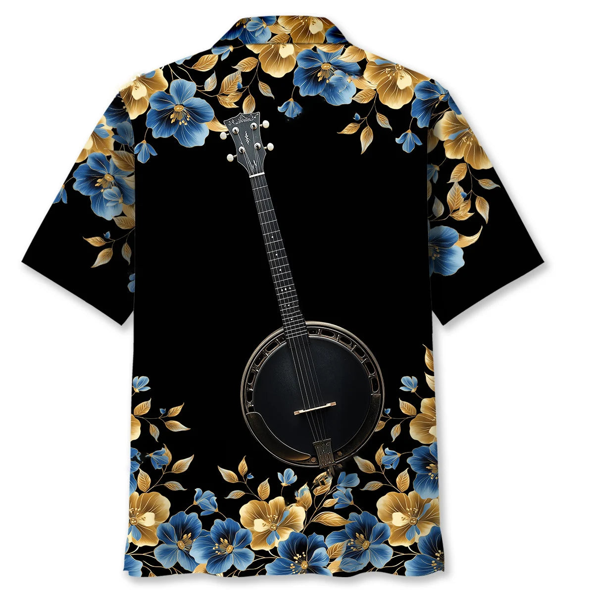 Blue Legend Banjo Hawaiian Shirt