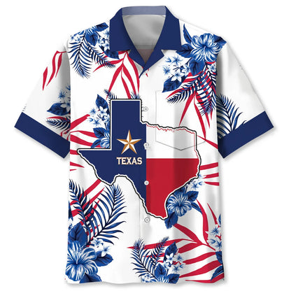 Blue Texas the Lone Star State Proud Hawaiian Shirt
