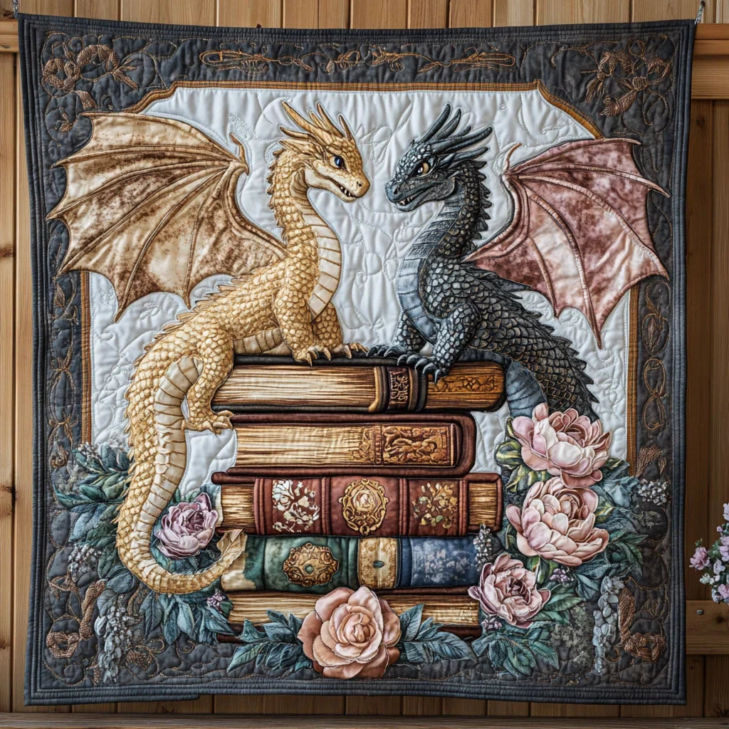 Book Spirit Quilt Blanket