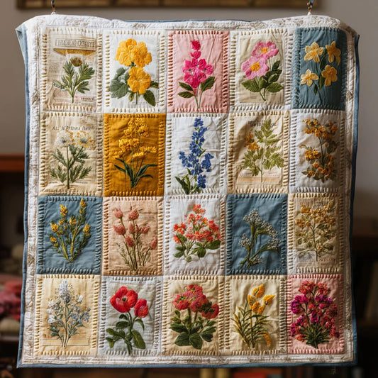 Botanic Keepsake Quilt Blanket