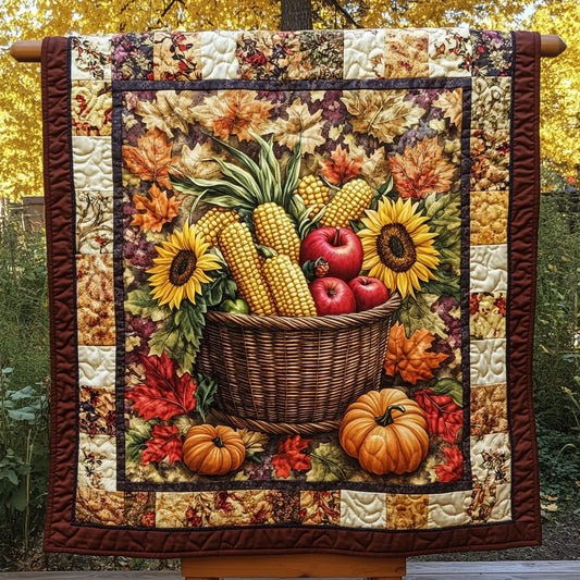 Bounty Of The Harvest Quilt Blanket