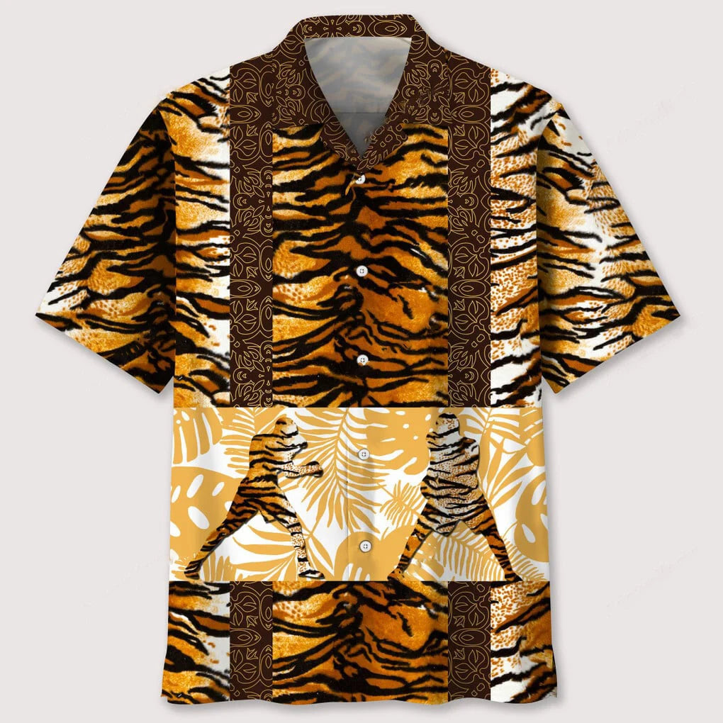 Boxing Leopard Skin Hawaiian Shirt