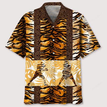 Boxing Leopard Skin Hawaiian Shirt
