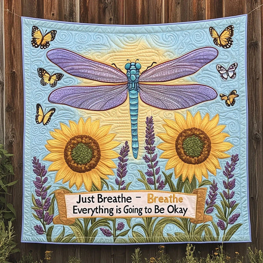 Breath Of Sunshine Quilt Blanket