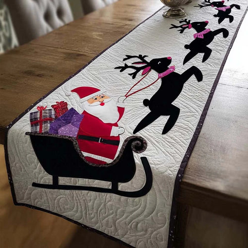 Bright Cheer Quilted Table Runner