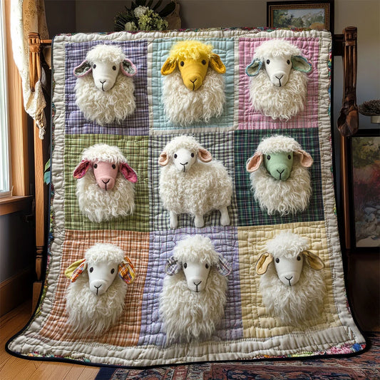 Bright Woolies Quilt Blanket