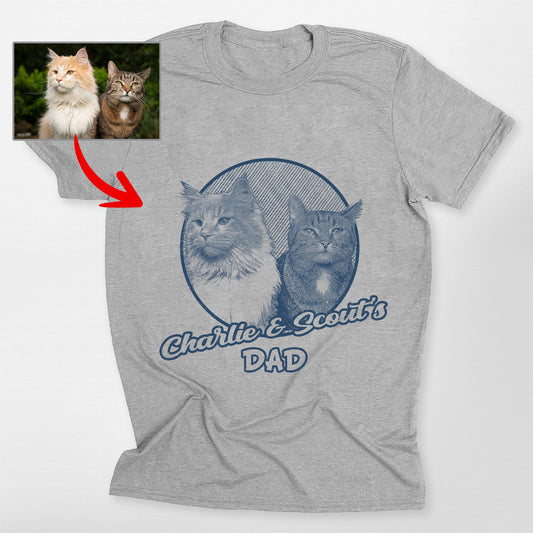 Brilliant Personalized Cat Bella Canvas Unisex T-Shirt