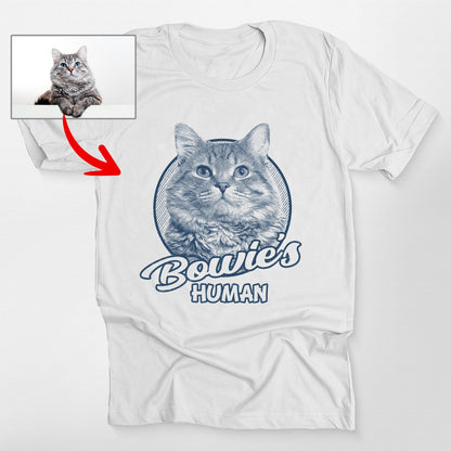 Brilliant Personalized Cat Bella Canvas Unisex T-Shirt (view 10)