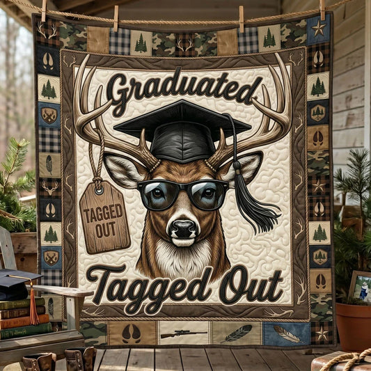 Buck Scholar Quilt Blanket
