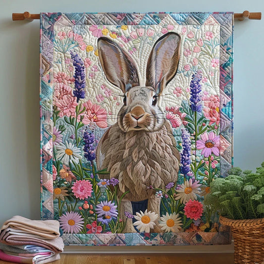 Bunny Garden Quilt Blanket