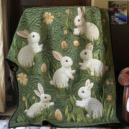 Bunny Meadow Quilt Blanket