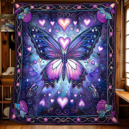 Butterfly Charm Quilt Blanket