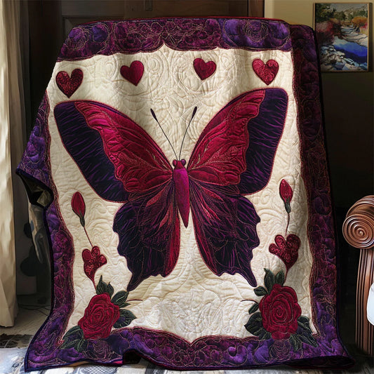 Butterfly Embrace Quilt Blanket