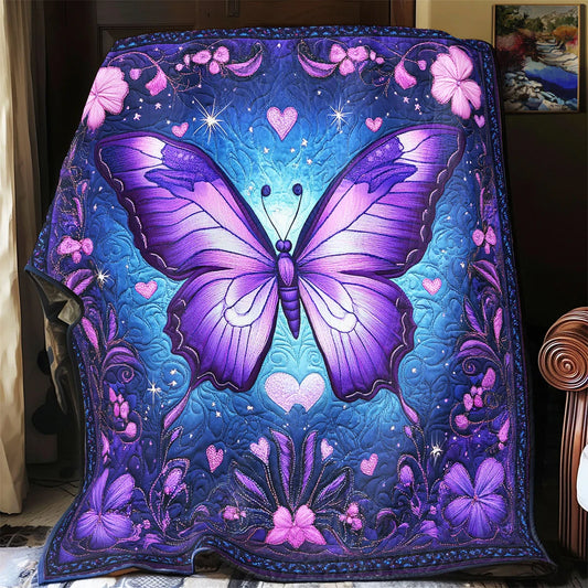 Butterfly Fantasy Quilt Blanket