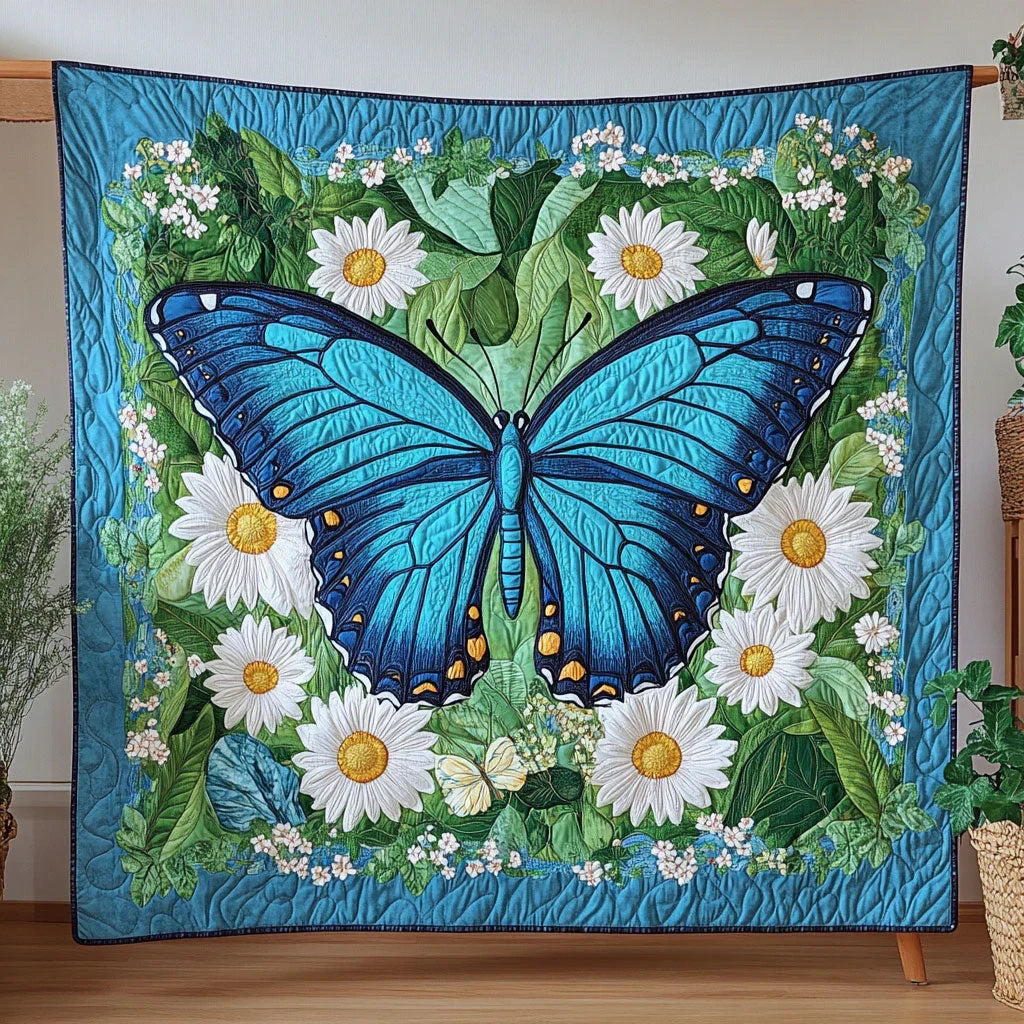 Butterfly Garden Quilt Blanket