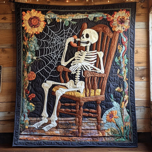 Call To Death Quilt Blanket