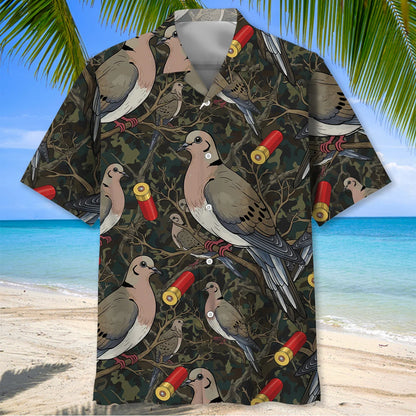 Camouflage Dove Hunting Hawaiian Shirt