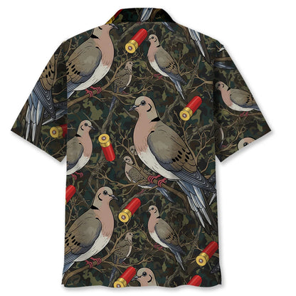 Camouflage Dove Hunting Hawaiian Shirt