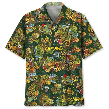 Camping Gear Hawaiian Shirt