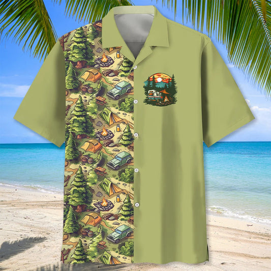 Camping Life is Better Hawaiian Shirt