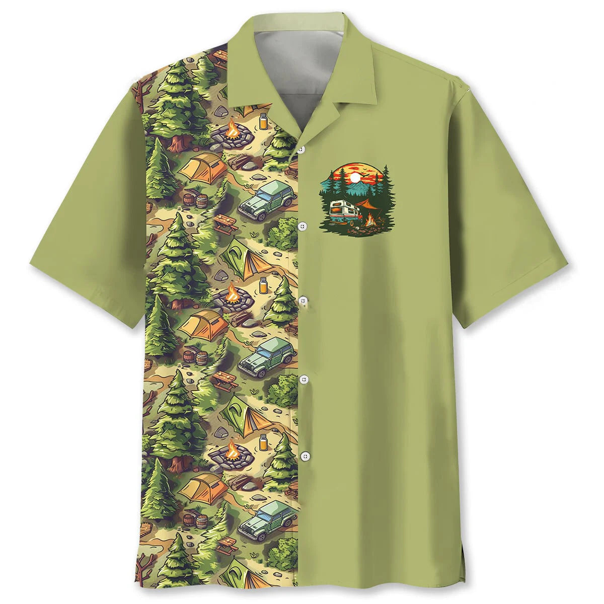 Camping Life is Better Hawaiian Shirt