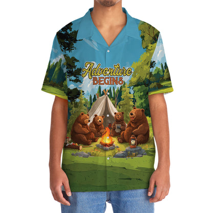 Camping Life is Meant for Good Friends Hawaiian Sh - 2XL - hawaiian shirt