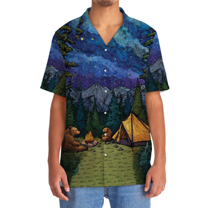 Camping We Re Living Like a Small Gang Hawaiian Sh - 2XL - hawaiian shirt