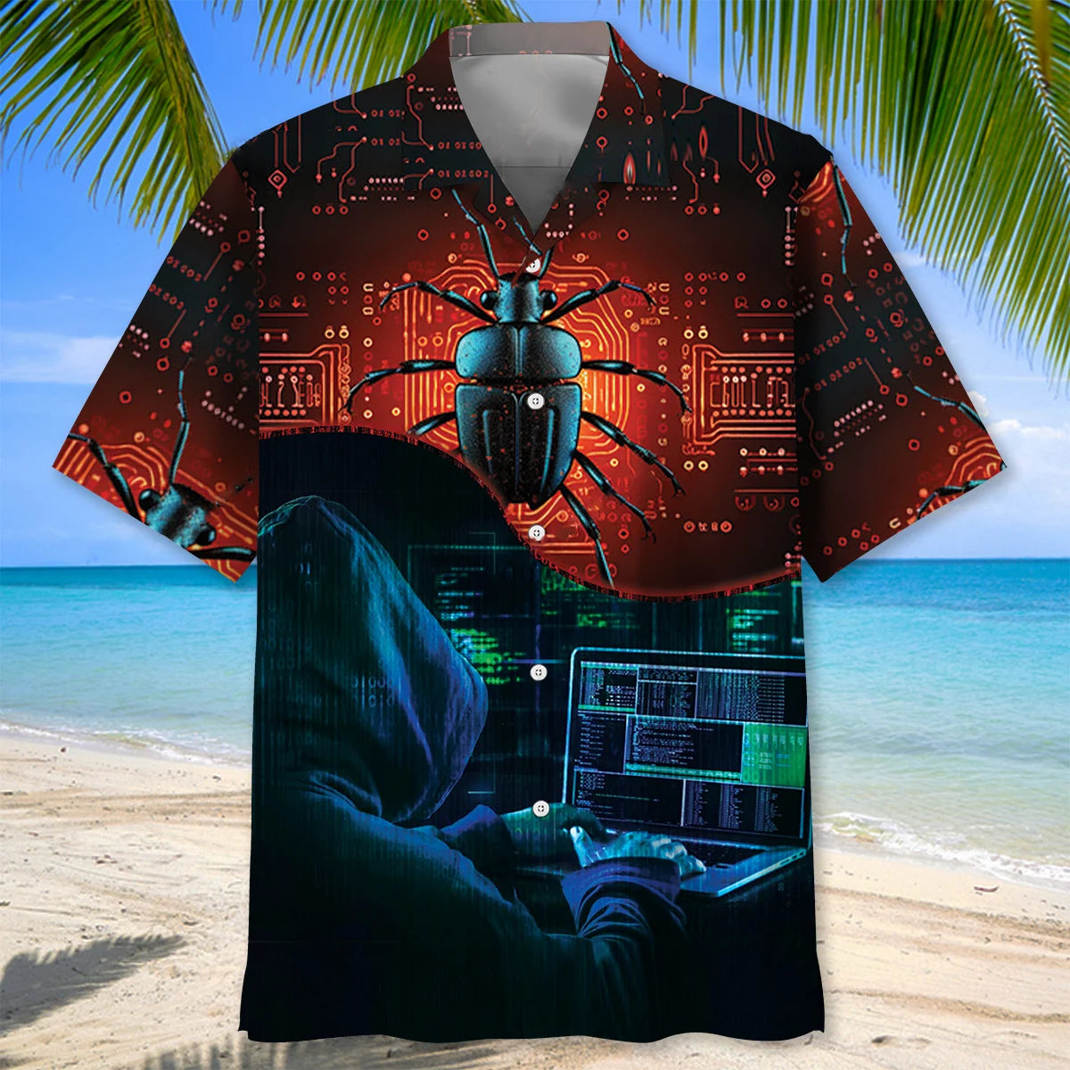 Can T Fix Bug Hawaiian Shirt